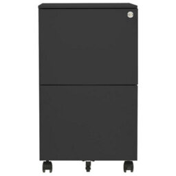 Berkfield Mobile File Cabinet Anthracite 39X45X67 Cm Steel - thumbnail 2