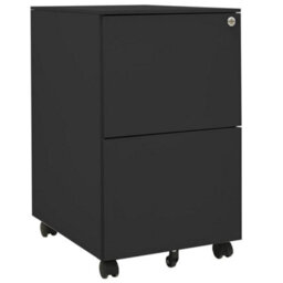 Berkfield Mobile File Cabinet Anthracite 39X45X67 Cm Steel