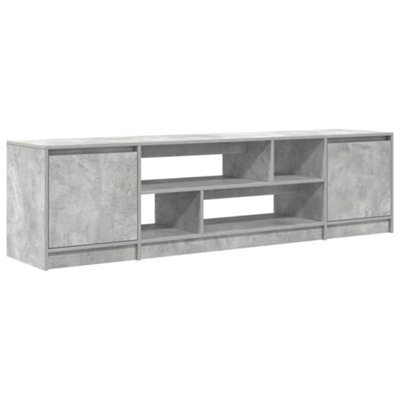 Berkfield Durable Tv Cabinet Concrete Grey 188.5X41X50 Cm Engineered Wood