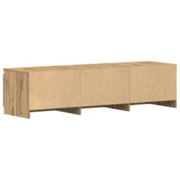 Berkfield Durable Tv Cabinet Artisan Oak 140X40X36 Cm Engineered Wood - thumbnail 8