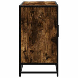 Walplus Bathroom Sink Cabinet Smoked Oak 80X33X60 Cm Engineered Wood - thumbnail 7