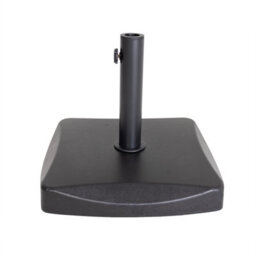 Charles Bentley Heavy Weight 26.5Kg Concrete Parasol Base Umbrella Stand Black - thumbnail 4