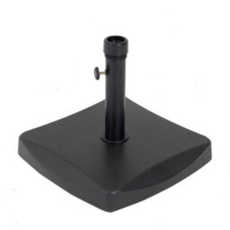 Charles Bentley Heavy Weight 26.5Kg Concrete Parasol Base Umbrella Stand Black - thumbnail 1