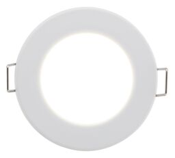 Luceco Matt White Fixed Led Fire-Rated Warm White Downlight 5W Ip65, Pack Of 6 - thumbnail 6