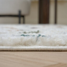 The Rugs Moodi Shaggy Multicolour Jubile Rug Runner Dots Thick High Pile For Living Rooms, Bedrooms, Hallways, Kitchens - thumbnail 5