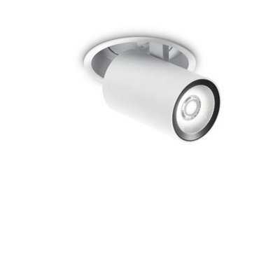 Ideal Lux Nova Integrated Led Indoor 12W Recessed Downlight White 3000K - image 1