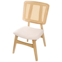 Beliani Set Of 2 Dining Chairs Alcova Wood Light Brown - thumbnail 7