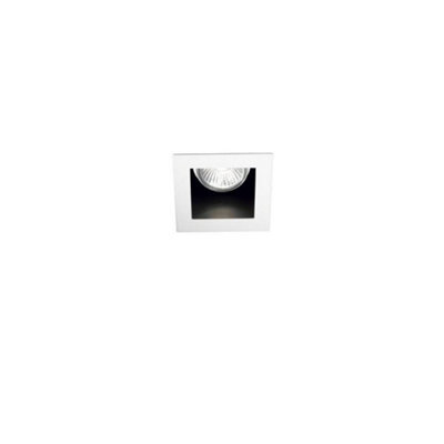 Ideal Lux Luminosa Funky 1 Light Recessed Spotlight White, Gu10