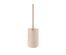 Cosmic Toilet Brush, Free-Standing, Polyresin Soft Touch, Sand, Saona Collection
