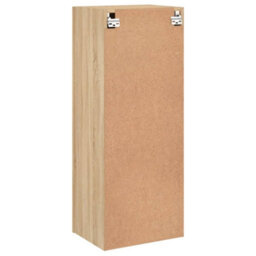 Berkfield Tv Wall Cabinet Sonoma Oak 40.5X30X102 Cm Engineered Wood - thumbnail 9