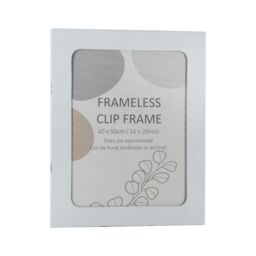 Clear Non-Framed Clip Picture Frame (H)50.5Cm X (W)40.5Cm - thumbnail 5