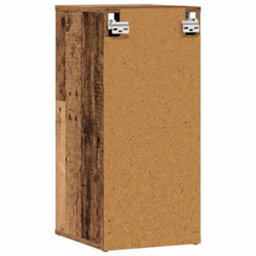 Vidaxl Shoe Cabinet Old Wood 32X35X70 Cm Engineered Wood - thumbnail 7
