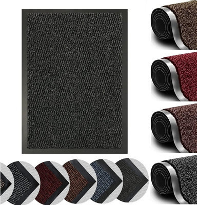Heavy Duty Non Slip Barrier Mat - Charcoal 40 X 60 Cm - image 1