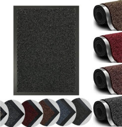 Heavy Duty Non Slip Barrier Mat - Charcoal 40 X 60 Cm