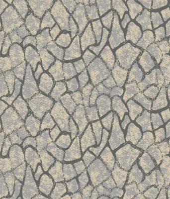 Chepstow Court Commercial Woven Carpet By Remland (Grey / Beige Graphic, 3M X 4M)