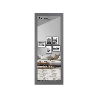"AK Frames Sleek 20X12"" Dark Grey Thin Modern Picture Frame - Slim And Design For Posters, Prints And Photos - Elegant Wall Frame Decor" - image 1