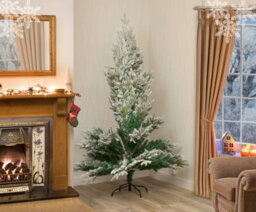 Garden Store Direct Lapland Snow Covered Pre-Lit Christmas Tree 5Ft Warm White Leds - thumbnail 8