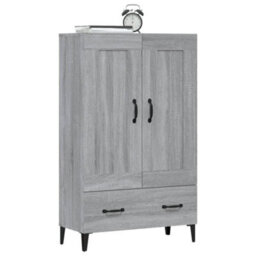 Berkfield Highboard Grey Sonoma 70X31X115 Cm Engineered Wood - thumbnail 5