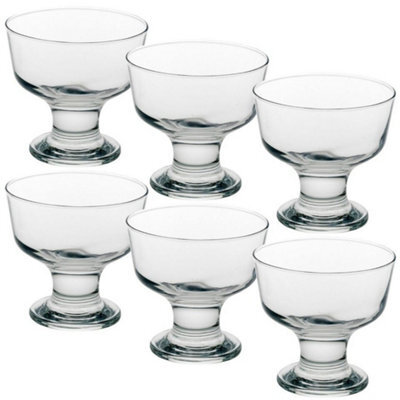 Urbn-Living Set Of 6 - Lav Dessert Glasses - image 1