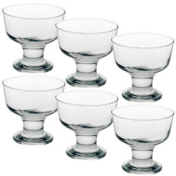 Urbn-Living Set Of 6 - Lav Dessert Glasses - thumbnail 1