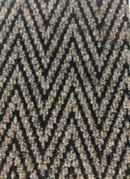 Super Magnum & Magnus Entrance Matting By Remland (Chevron Beige & Black, 10M X 2M) - thumbnail 1