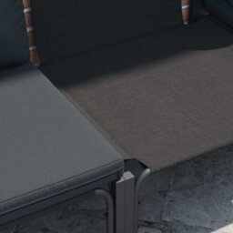 Walplus Garden Sofa Set Anthracite Steel - thumbnail 4