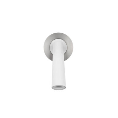 Luminosa Lighting Luminosa Gamma Led Wall Reading Light Matt White Grey 175Lm 2700K