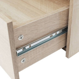 Berkfield Sideboard With 4 Drawers 60X30.5X71 Cm Oak Colour - thumbnail 5