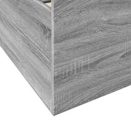 Berkfield Bed Frame With Drawers Without Mattress Grey Sonoma 200X200 Cm - thumbnail 8