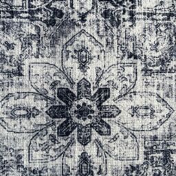 Persian Chenille Grey Traditional Medium Rug, (L)170Cm X (W)120Cm - thumbnail 4