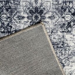 Persian Chenille Grey Traditional Medium Rug, (L)170Cm X (W)120Cm - thumbnail 3