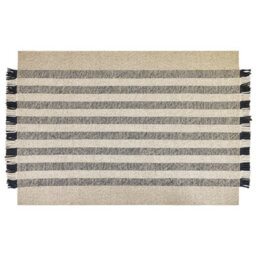 Beliani Rug Tacettin White 160 X 230 Cm Wool - thumbnail 4