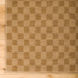 Livabliss Pismo Beach-Modern Yellow Tan Checkered In- & Outdoor Jute-Look Rug 120 X 170 Cm Easy Care, Non Shedding - thumbnail 7