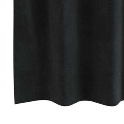 Berkfield Blackout Curtains With Eyelets 2 Pcs Black Velvet - thumbnail 5