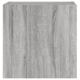 Walplus Tv Wall Cabinet Grey Sonoma 40.5X30X40 Cm Engineered Wood - thumbnail 7