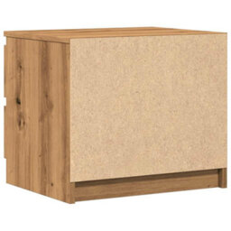 Berkfield Bedside Cabinets 2 Pcs Artisan Oak 50X40X43.5 Cm Engineered Wood - thumbnail 7
