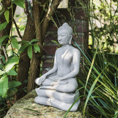 Traditional Meditating Small Buddha Statue - image 1