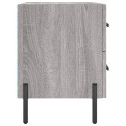 Berkfield Bedside Cabinet Grey Sonoma 40X35X47.5 Cm Engineered Wood - thumbnail 7