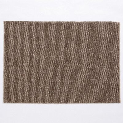Esselle Home Delilah Mottled Wool Pebble Taupe Rug 200X290Cm - image 1