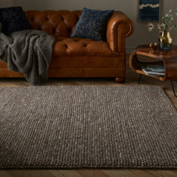 Esselle Home Delilah Mottled Wool Pebble Taupe Rug 200X290Cm - thumbnail 6