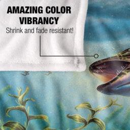 Jq Licensing Provoked Musky Fishing Silky Supersoft Blanket Multicoloured (One Size) - thumbnail 4