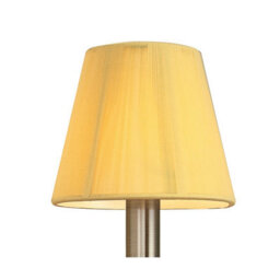 Luminosa Lighting Luminosa Acanto Wall Lamp Switched 1 Light E14, Antique Brass With Amber Cream Shade - thumbnail 5