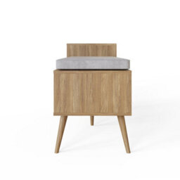 Noor Rattan 2 Door Shoe Cabinet - thumbnail 6