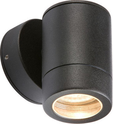 Luminosa Lighting Luminosa Aluminium Powder Coated Black Fixed Gu10 35W Fitting, 230V Ip65