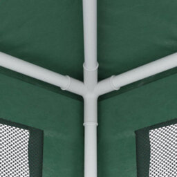 Berkfield Party Tent With 4 Mesh Sidewalls Green 2X2 M Hdpe - thumbnail 6