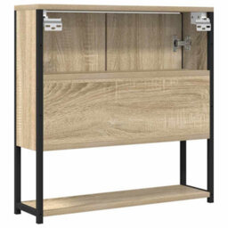 Walplus Bathroom Mirror With Door Beige 60 X 16 X 60 Cm Engineered Wood - thumbnail 7