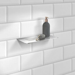 Smedbo Bathroom Shower Grout Line Shelf Storage - Lines Design - thumbnail 2