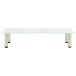 Berkfield Tv Stand Frosted 80X35X17 Cm Tempered Glass - thumbnail 2