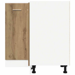 Walplus Kitchen Cabinet Lyon Artisan Oak 75.5X75.5X81.5 Cm Engineered Wood - thumbnail 4