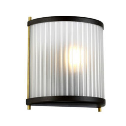 Elegant Museum Bronze Wall Light With Aged Brass Finish And Led E27 Bulb